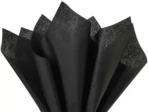 Black Premium Colored Tissue Paper Gifts & Crafts 15" x 20", 24pk