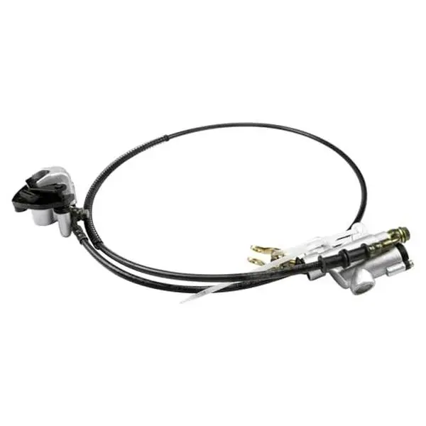 1550mm (61 inch) Rear Hydraulic Brake Master Cylinder Caliper Assembly Kit for Go Kart ATV UTV Quad Buggy Moped Trike Drift Karting Dune 4 Wheeler Tricycle Pit Dirt Bike Scooter 70cc -250cc