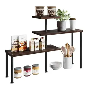 3-Tier Adjustable Corner Shelf ,Storage Rack - Space-Saving Organizer for Kitchen, Bathroom & Plants, Fits Over Sink, Perfect for Storage & Display Decor Water Proof
