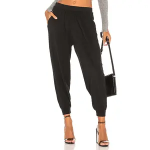 Bobi Jersey Jogger in Black