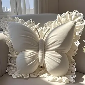 Pillow butterfly shaped decoration cute bed pillow sofa home decoration (sports and outdoor)