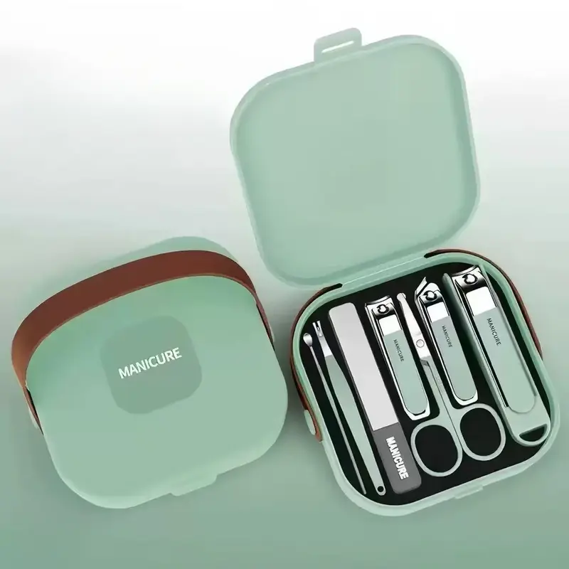 Portable Compact Size Splash-Proof Nail Clippers, Nail Trimming, Durable Manicure Tool, Ideal for Travel and Home Use, Essential Beauty Accessory, Nail File Kit, Nail Care Tools, Beginner Manicure Kit, Nails Supplies, Nail Products