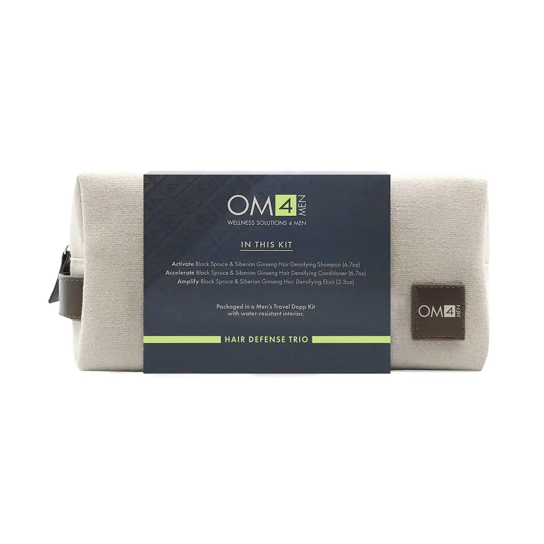 Hair Care Trio & Travel Bag