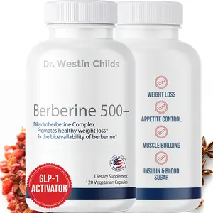 Dr. Westin Childs Berberine 500+ Dihydroberberine Supplement for Women Providing Cardiovascular, Gut, Thyroid, & Immune Support With Alpha Lipoic Acid - May be 5x More Effective Than Berberine | 60 Ct