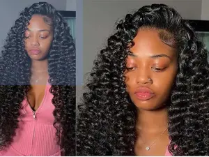 Burmese Cuticle Aligned Raw Human Hair Vietnamese Curly Hair - 100% Natural Hair for Versatile Styling and Care