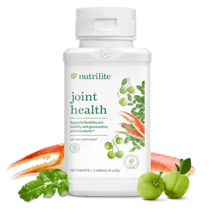 Nutrilite Joint Health 30 Day Supply 120 Tablets with Glucosamine & Chondroitin for Joint Health - Includes Vitamin C Source - Healthcare