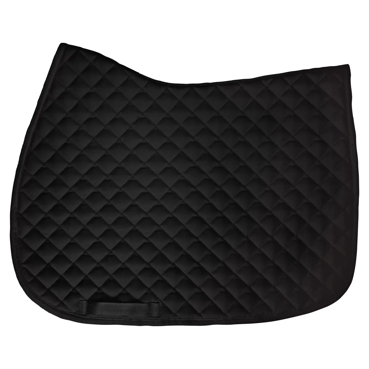 Schneiders Solid Quilted All Purpose Equestrian Saddle Pad - Custom Embroidery, Durable Nylon Binding, Reliable Coverage, Secure Fit, Self-Lifting Wither Relief, 23.5x19", Contoured Spine, Diamond Quilting, Cotton-Poly, Pressure Point Reduction, Barn Use