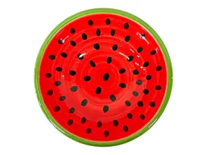 Watermelon Bowl 8.5x3 Inch | Handmade | Made in Palestine