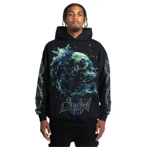GUAPI SKULL CRAKER PULLOVER HOODIE