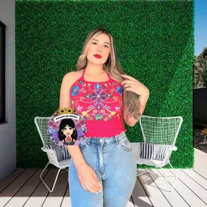 Blusa Entalladita Halter