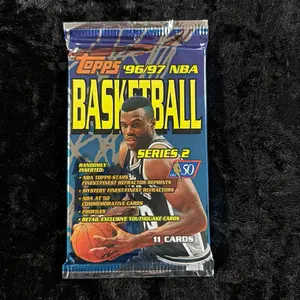 One Pack of 1996-97 Topps Ser 2 NBA Basketball Trading Cards