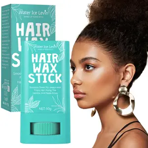 Water Ice Levin Foreign Trade Strong Hold Styling Wax Stick - Refreshing, Tames Flyaways, Suitable for Curly Hair Styling, Unisex