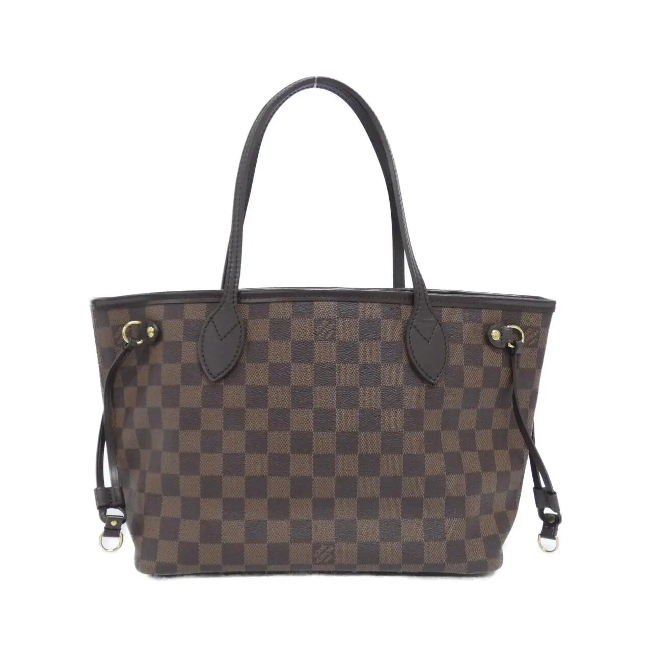 Pre-owned Louis Vuitton Canvas Tote Bags Neverfull Damier Bag