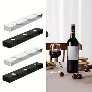 2-Pack Wine Glass Rack – 12 Months Storage, Plastic Material, Inverted Design for Easy And Neat Storage, Adds an Elegant Touch to The Living Room, Is an Ideal Home Decoration Choice