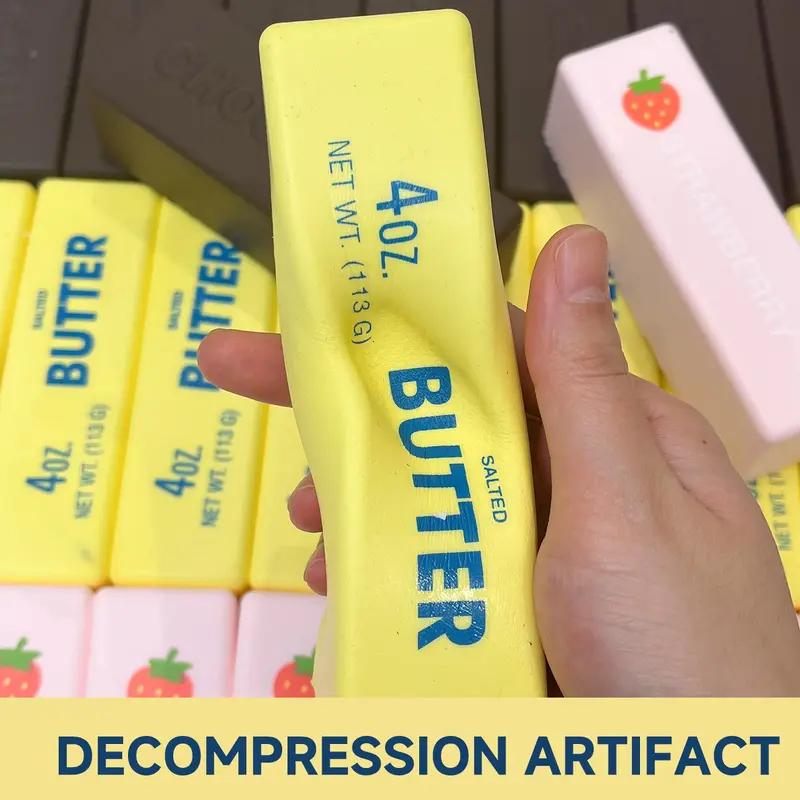 Butter Squishy Toy, Cream Stick Soft Toy with Cream Scent,Perfect for Play & Stress Relief, Ideal Gift for All Occasions