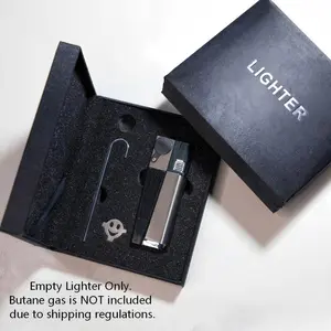 Creative Folding Lighter & Maintenance Tool Kit in Case | Almost out of gas / Empty Lighter | Travel Friendly