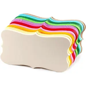 Color Blank Index Cards Business Cards 110 Pcs Paper 3.5 in x 2 in - Blank