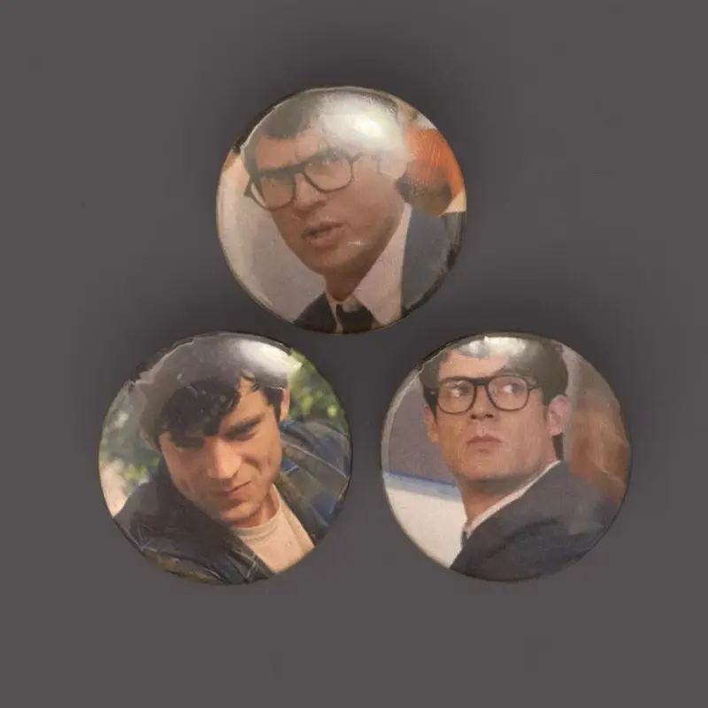 Clark Kent Pins - Set of Three Unique Images Featuring David Corenswet’s Clark Kent.