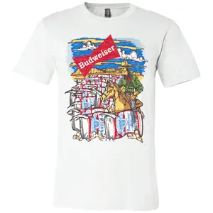 Budweiser Vintage Western Cowboy T-Shirt