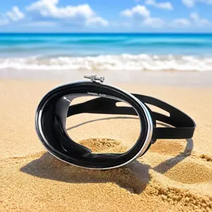 Diving Goggles Adult Premium Large Single Lens Diving Mask | Adjustable Head Strap + Silicone Skirt | High Definition Underwater Visibility for Snorkeling/Scuba Diving