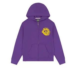 Denim Tears University Zip Hoodie (SS24) Purple - S, M, L, XL, XXL