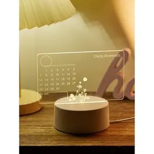 LED Calendar Desk Lamp for Home Office, Birthday Gift, Wedding Gift, Christmas Gift, New Year Gift, Mother's Day Gift, Father's Day Gift, Valentine's Day Gift