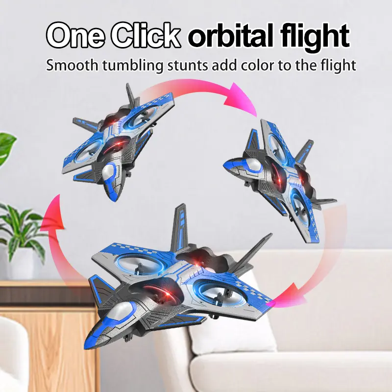 Foam RC airplanes aerial photography drones children's remote control airplanes stunt remote control airplanes crash-resistant foam airplanes drones for children aged 6-12 Christmas Halloween Thanksgiving giftTongLi