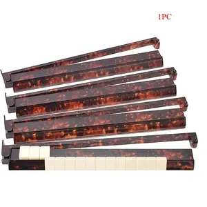 1-Piece Integrated Mahjong Rack & Pusher Set (Tortoiseshell Pattern) — Matte Acrylic Finish, Mahjong Game Accessory, Gift for Mahjong Enthusiasts (Mahjong Tiles Not Included)