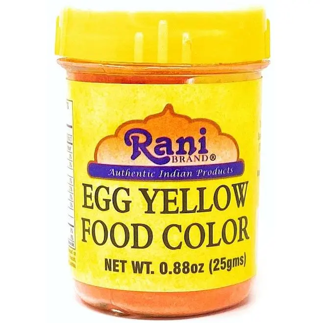 Rani Yellow Food Color 25Gm~FDA Approved~ All Natural | NON-GMO | Vegan | Gluten Friendly | Indian Origin