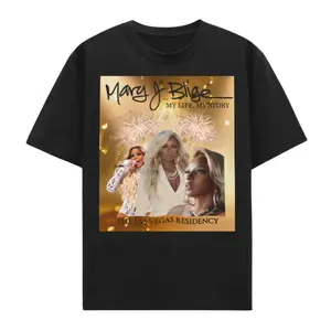 Mary J. Blige “My Life, My Story” Las Vegas Residency T-Shirt, R&B Soul Icon Concert Graphic Tee, Mary J. Blige Fans Outfit, Vintage Music Unisex Shirt