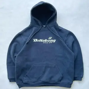 Billabong Vintage 2000s Navy Surf Hoodie/T-shirt, Casual Sweatshirt for Men, High-Tech Printing, Premium Cotton Fabric, Comfortable & Durable, Best Sellers