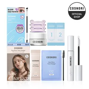 [COSNORI Official] BEST K-Beauty Eye Glow-Up Set | Soft Brow Bleach & Pro Lash Care Essentials
