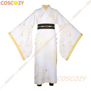Jinshi Maomao Cosplay Costume Wig Women Kimono Dress Headwear Set Disguise Outfits Halloween Carnival Suit for Men Boys