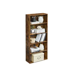 【Deals For You】VASAGLE Bookshelf, 5-Tier Bookcase, Book Shelf, Open Storage Shelf, 9.4 x 23.6 x 52.8 Inches, for Living Room, Home Office, Dinning Room
