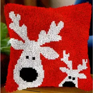 Lock Hook Pillow Kit - Nylon, Mixed Color Four Seasons Handmade Item Handmade Item Kit | Interesting Design | Durable Handmade Material, Lock Hook Pillow