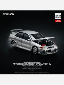 Pop Race Factory Sealed Mitsubishi Lancer Evolution IV #140