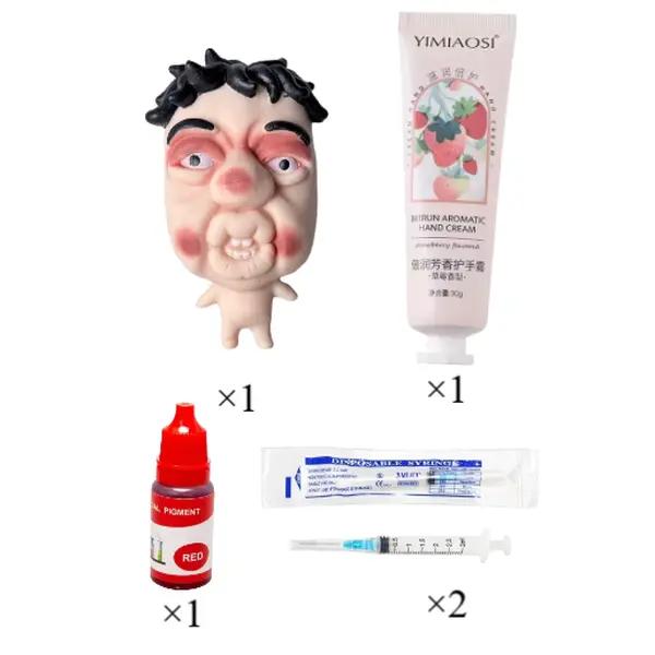 Popping Pimple Squishy Toy Fast Rebound Squeeze with Funny Faces for Stress Relief Fun Personalized Design Ideal for All Ages