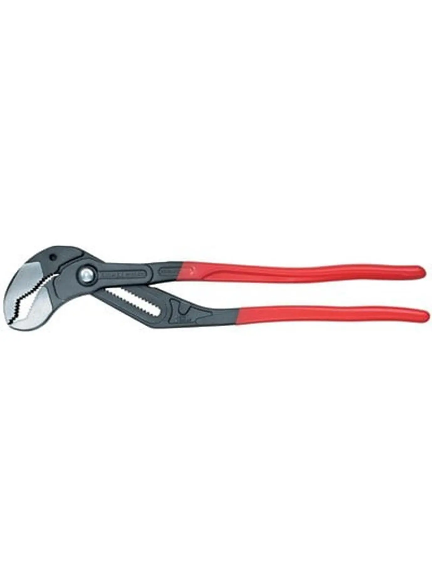 Knipex Cobra Locking-Jaw Pliers 414-8702300, 12in Hand Tool with Straight & Bent Tips, Box Joint Construction, Press Button Action, Single-Hand Adjustment, Pipe Grip & Nut Self-Gripping for Tools & Hardware Use, Locking Jaws