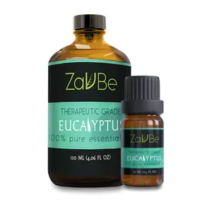 ZAVBE Eucalyptus Essential Oil (Eucalyptus Globulus) 100% Pure, Natural, Therapeutic Grade