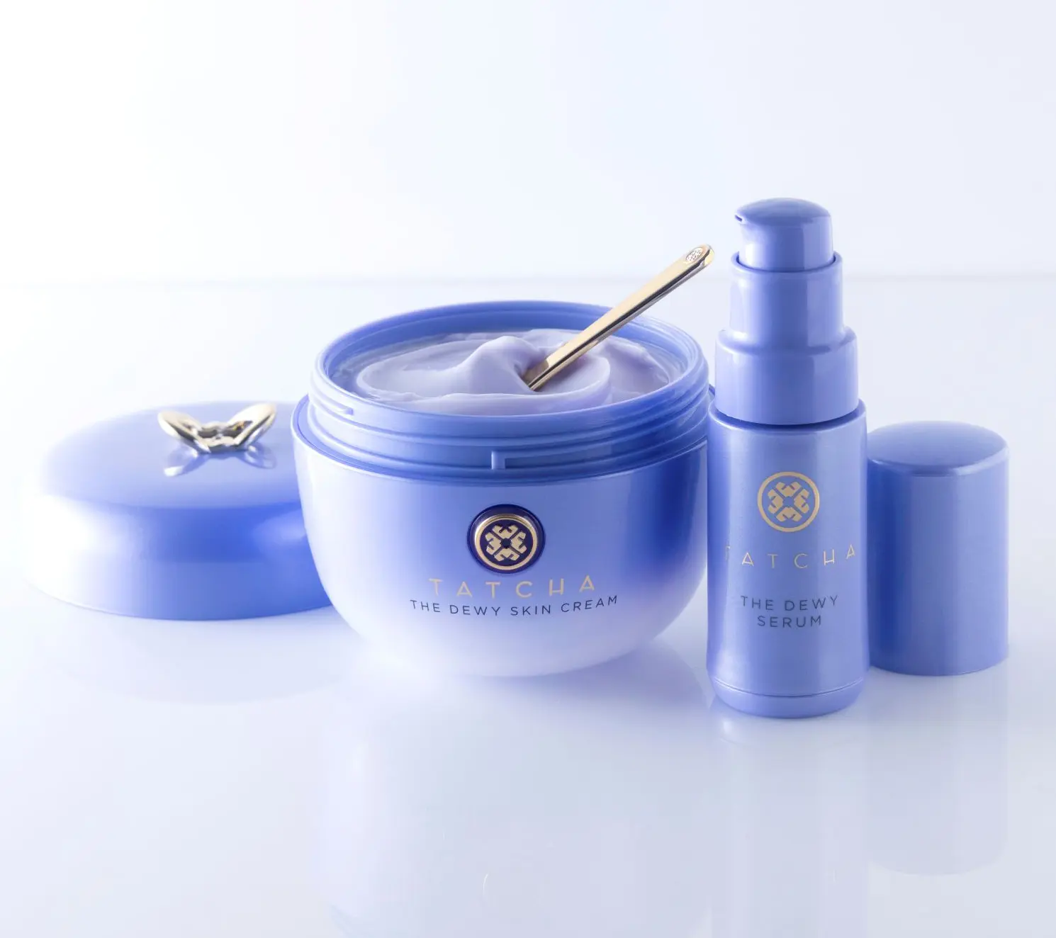 TATCHA Jumbo Dewy Skin Cream & Travel Dewy Serum