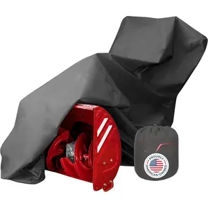 600D Snow Blower  - Standard, Xtreme Black, Heavy Duty  Protection for Gas Snow Blowers,  Dust  & UV Protection,  Fit for Plow Machine & Lawn Mower