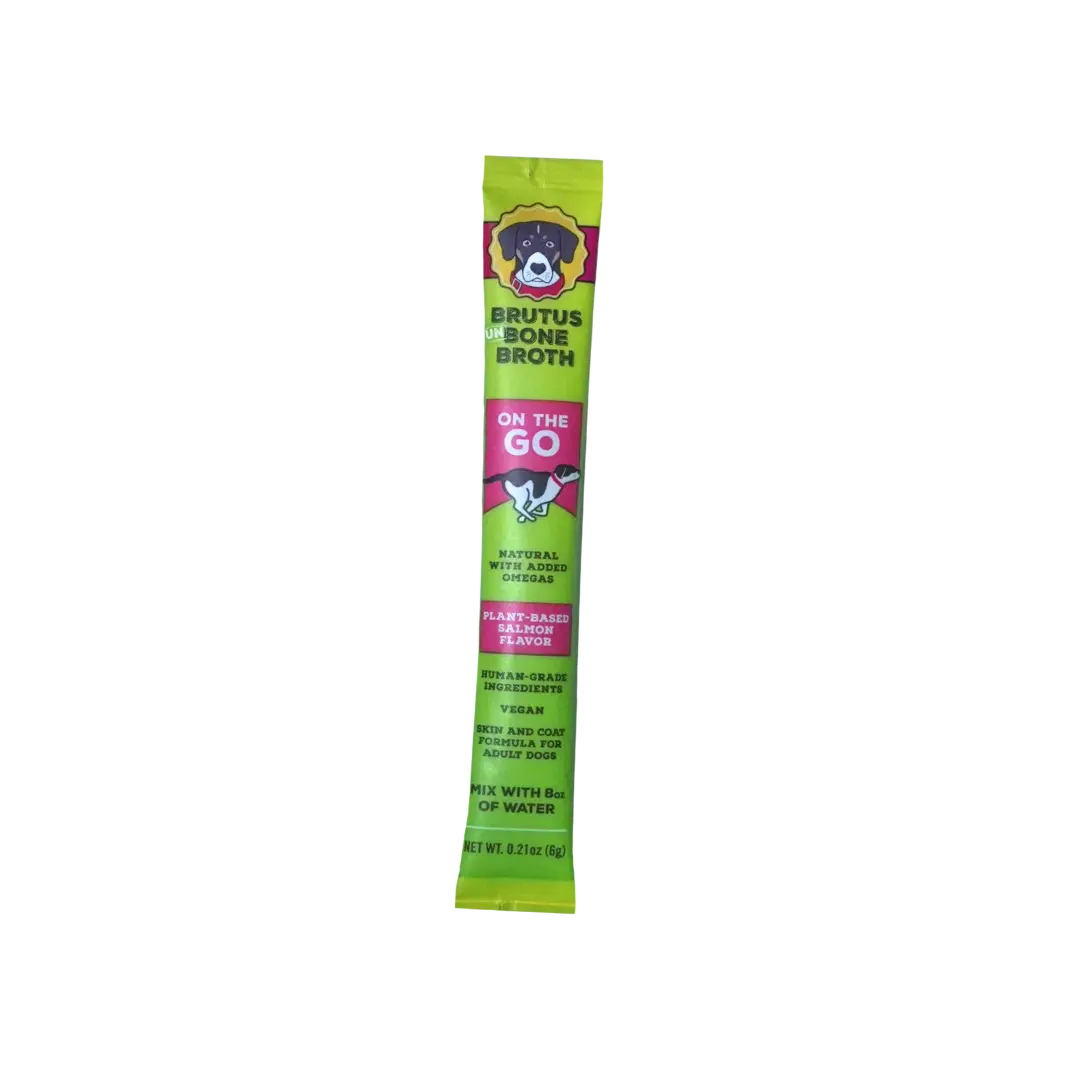 Brutus on the Go Vegetable Broth - Salmon Flavor Natural