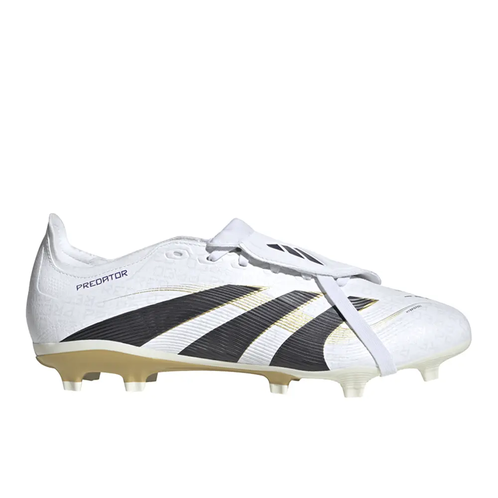 adidas Mens Predator League Fold-Over Tongue FirmMulti-Ground Soccer Cleats - White adidas Mens Predator League Fold-Over Tongue FirmMulti-Ground Soccer Cleats - White