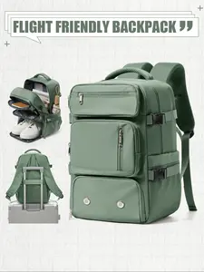 Ryanair Approved Travel Backpack 40x20x25 Cm, Large Capacity Business Laptop Bag, Durable Weekender Pack, Unisex Commuter Backpack, Casual Travel Backpack