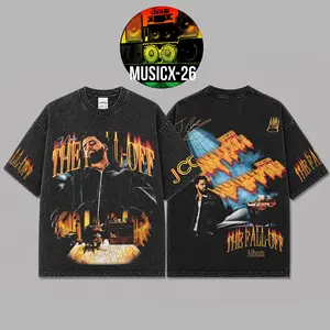 [X-26] J. Cole, The Fall-Off Album Graphic Premium Acid Washed Cotton T-Shirt For Cole World, Disc 29, Disc 39 Hip-Hop Shirt, The Fall-Off Album Merch, Jermaine Lamar Cole Fan Graphic Tee,  Dreamville Music Fan Merch