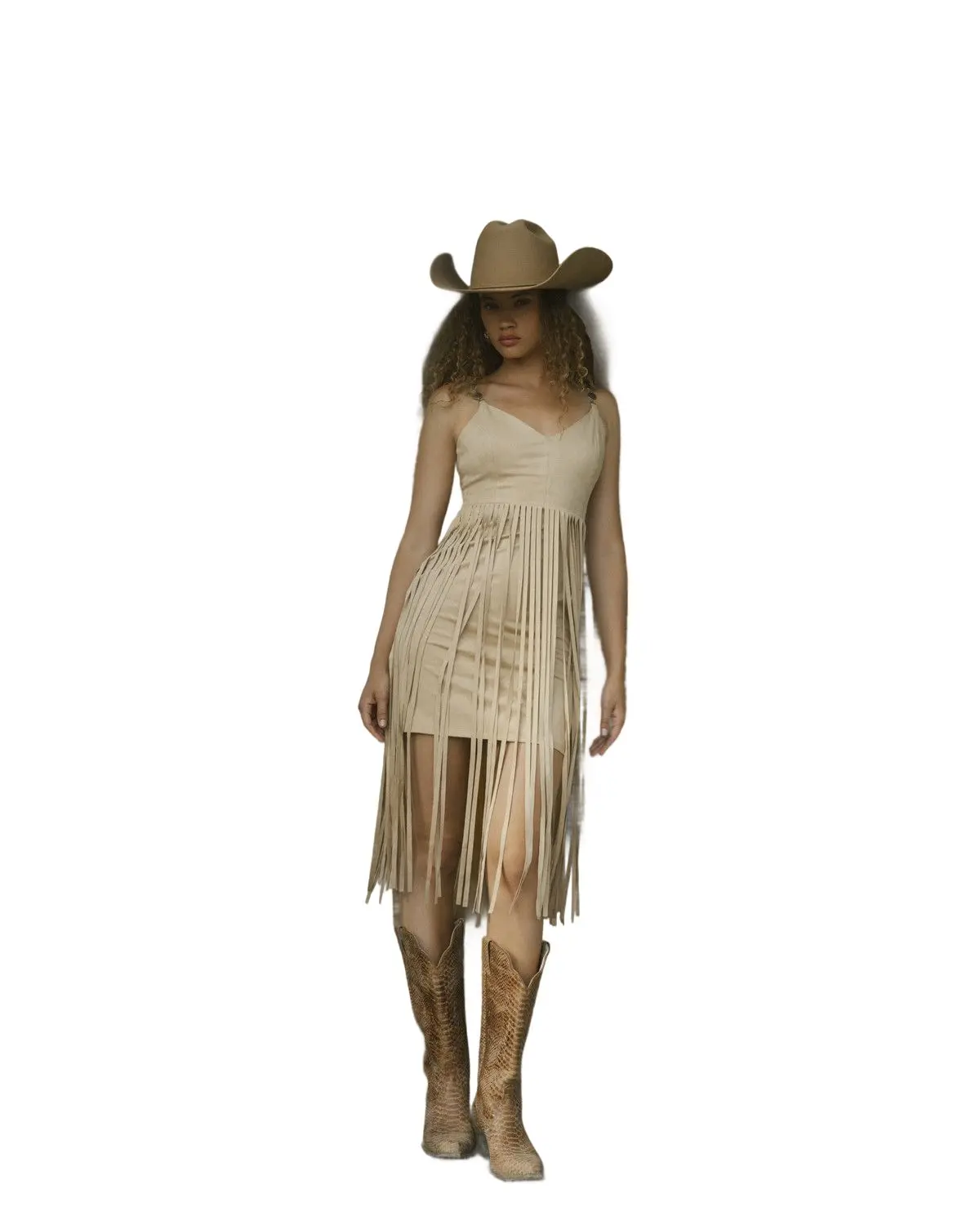 Idyllwind Women's Women'S Ramsey Concho Trim Faux Suede Mini Dress - Iwfa25d3-Khk