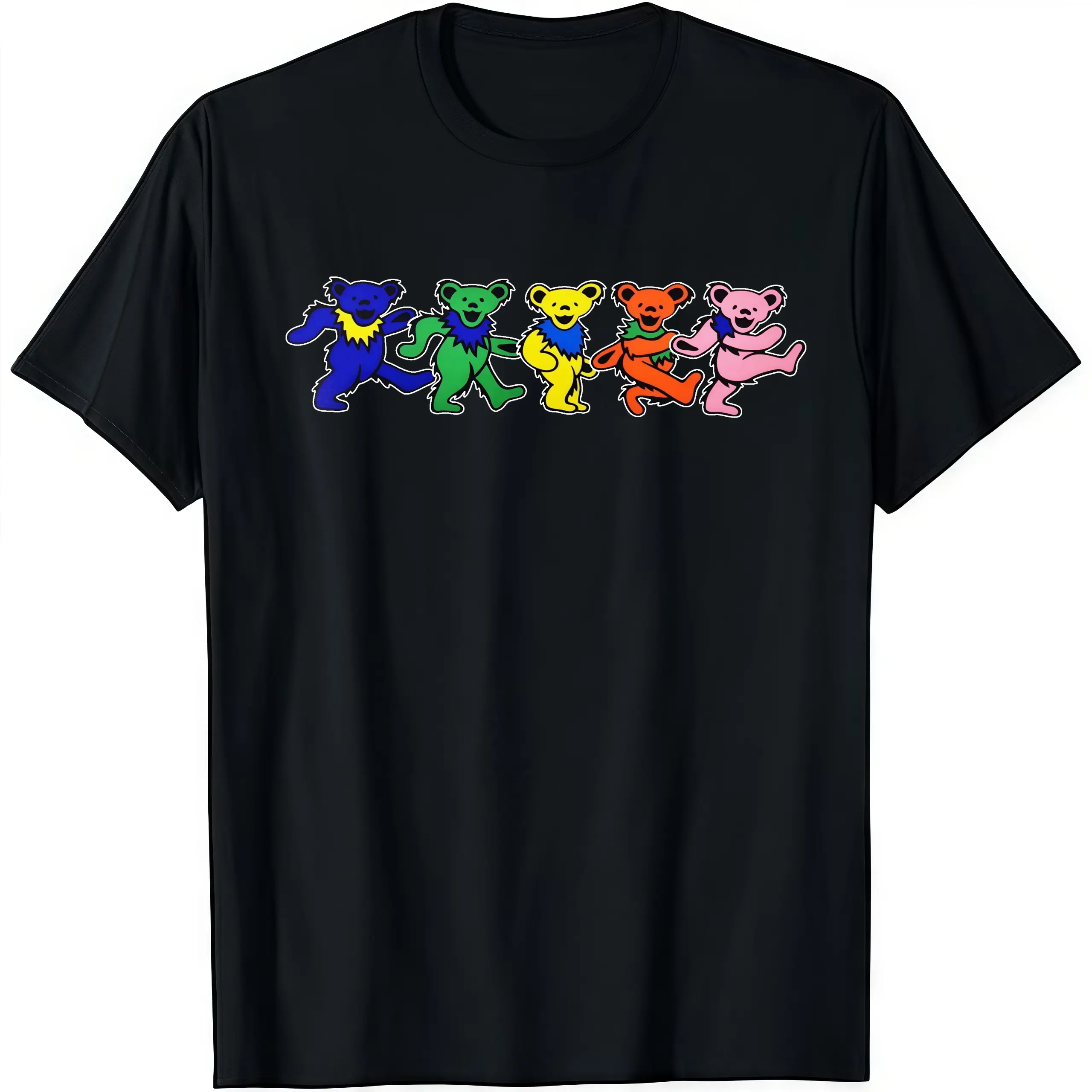Vinyl grateful dead Tee Graphic T-Shirt Streetwear Holiday Wear y2k cotton fashion Streetwear Lover Gift Top Trending