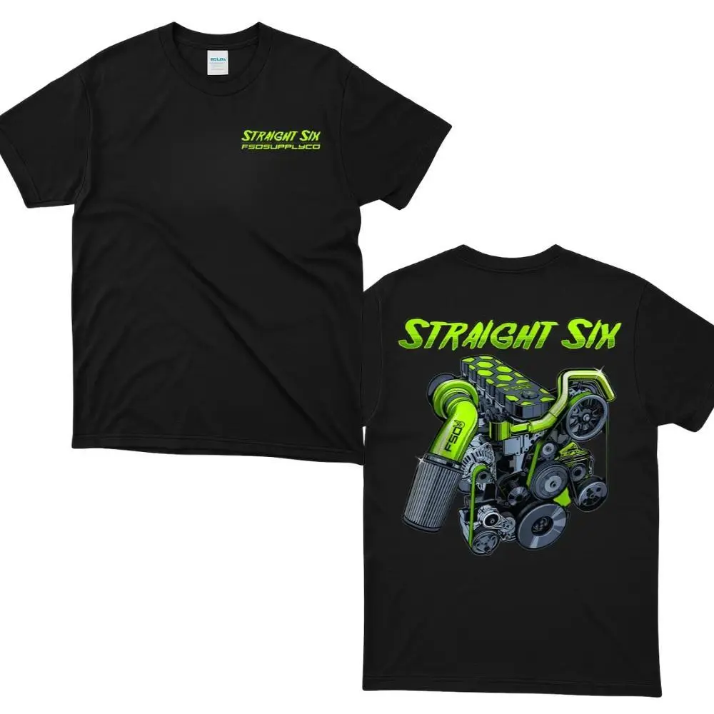 FSD Straight Six T-Shirt, Diesel Truck Performance Graphic T-Shirt, For Men and Women, Available in All Sizes and Colors PGS0030