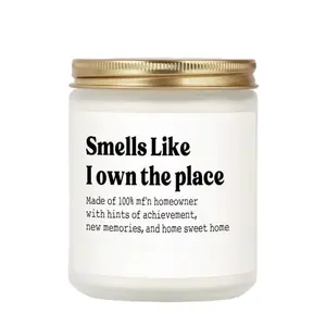 House Warming Gifts, New House/Home Candle, Best Housewarming Gift 2025, Closing Gifts for Home Buyers, New Homeowner, First Apartment Essentials, Handmade, Scented Candle, Romantic Candle Gift