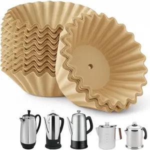- 150 PCS Percolator for 12 Cup, 12 Cup, EC812, Disposable Coffee Unbleached for PRC-12N